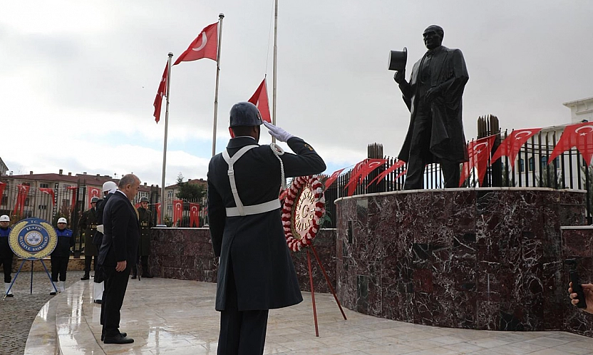 Atatürk'ün Elazığ'a gelişinin 88. yıl dönümü törenle kutlandı