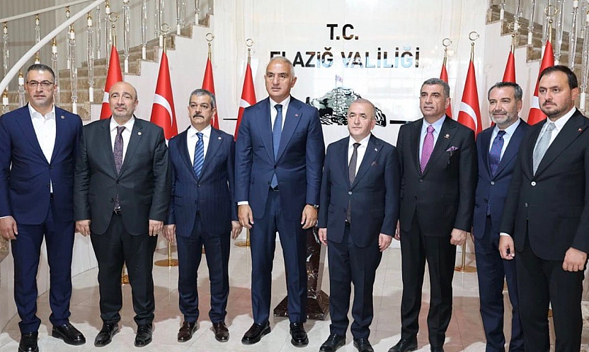 Bakan Ersoy'dan Elazığ Valiliği'ne ziyaret