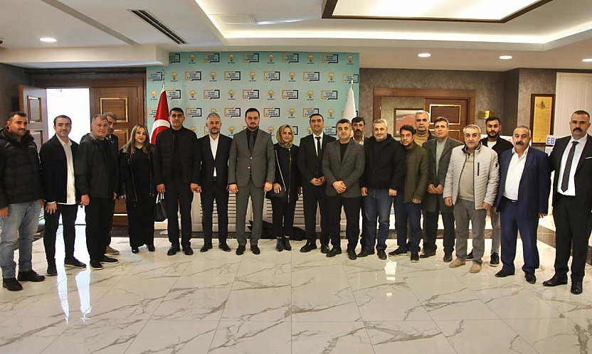 Başkan Adayı Ertürk'ten Selmanoğlu'na hayırlı olsun ziyareti