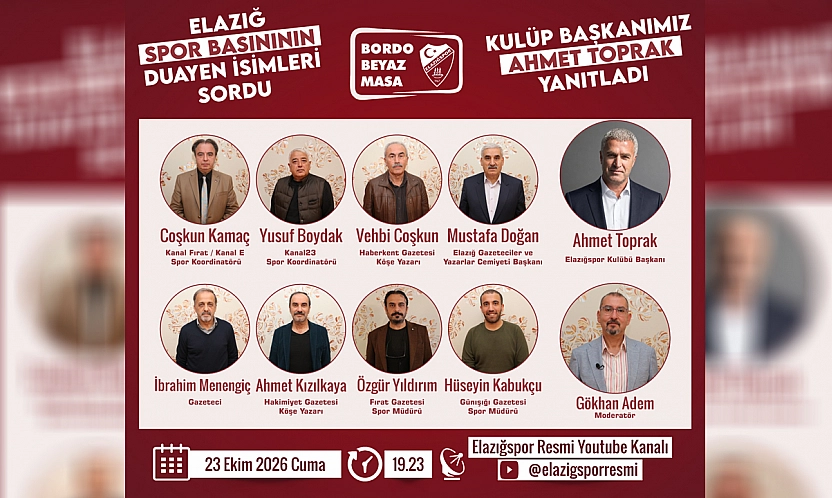 Başkan Ahmet Toprak, Bordo-Beyaz Masa Programında Soruları Yanıtladı