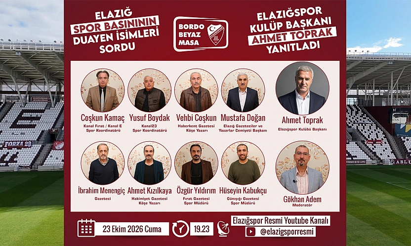 Başkan Ahmet Toprak Spor Basınının Sorularını Yanıtladı