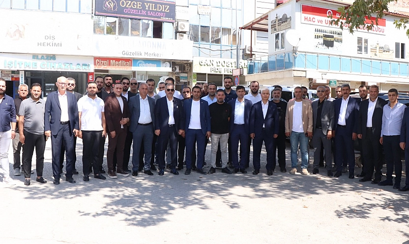 Başkan Alan'a yoğun ilgi