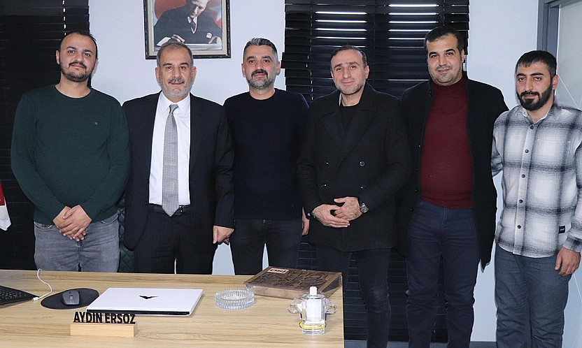 Başkan Alan'dan Aydın Ersöz'e ziyaret