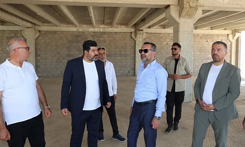 Başkan Şerifoğulları, Mobilyacılar Sitesi'nde incelemede bulundu