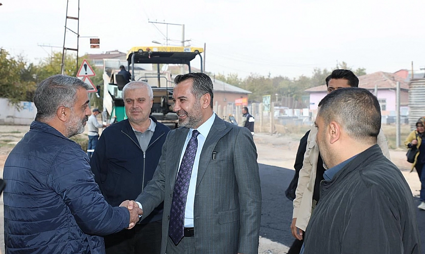 Başkan Şerifoğulları'nın saha temasları sürüyor