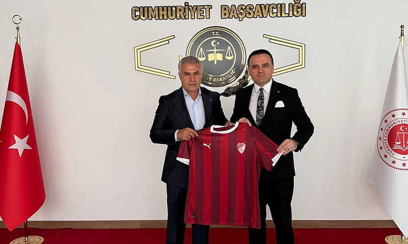 Başkan Toprak'tan Cumhuriyet Başsavcısı Yeğin'e ziyaret