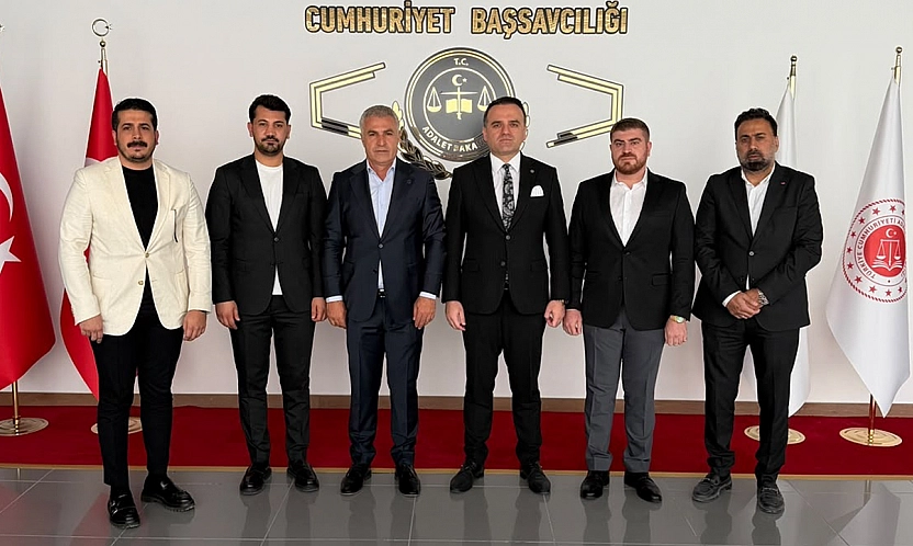 Başkan Toprak'tan Cumhuriyet Başsavcısı Yeğin'e ziyaret