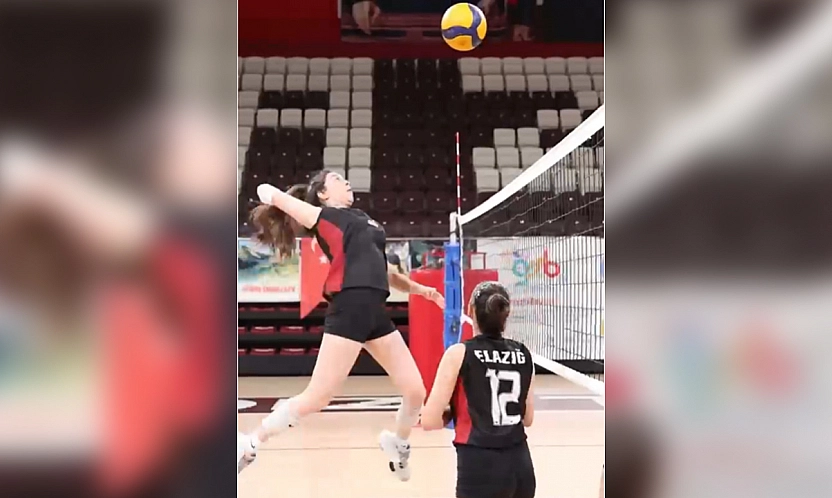 Bölgenin voleybol nabzı Elazığ'da attı