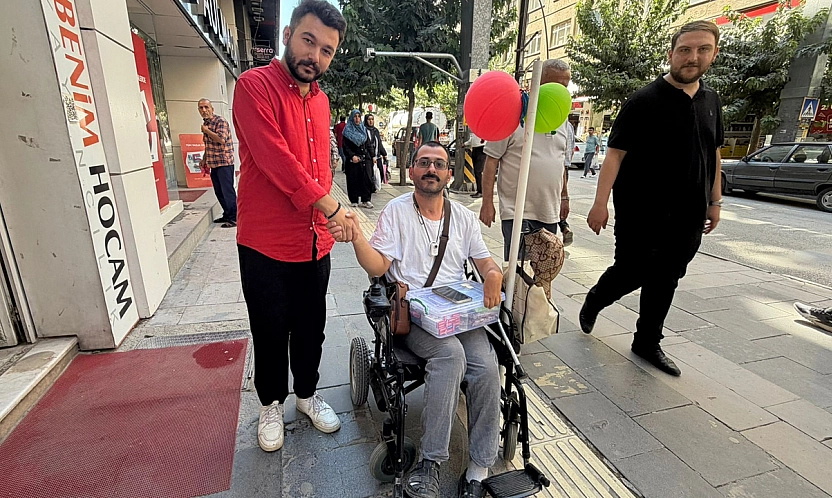Çocuken kaza geçirdi, hayatı değişti