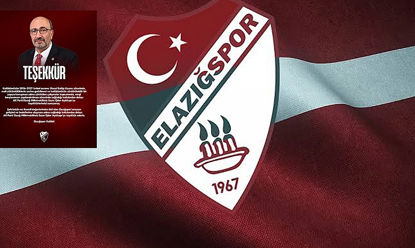 Ejder Açıkkapı'dan Elazığspor'a büyük destek