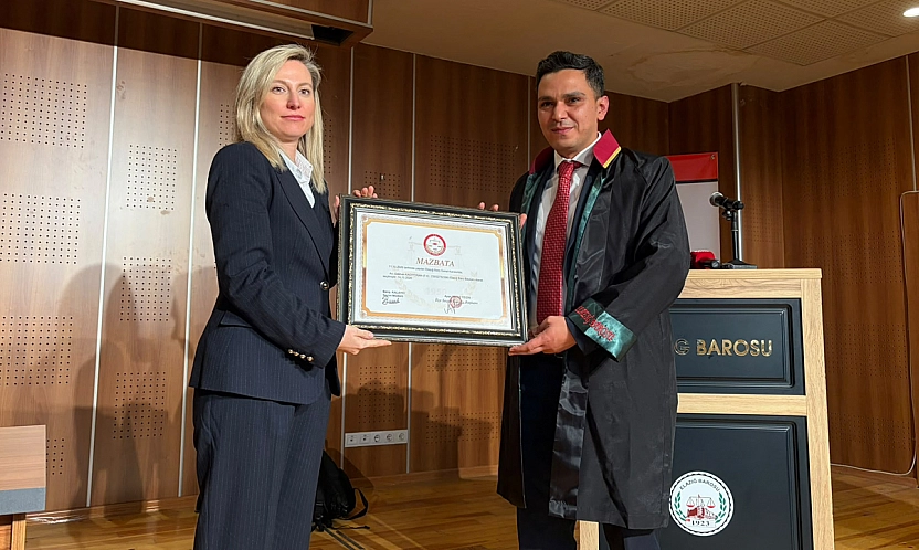 Elazığ Barosu'nda yeni dönem resmen başladı
