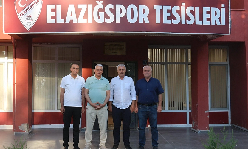 Elazığ Belediyesi Birim Müdürlerinden Başkan Toprak'a Hayırlı Olsun Ziyareti