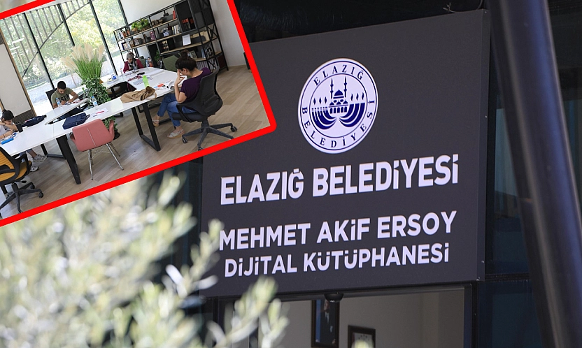 Elazığ Belediyesi bünyesinde hizmet veren kütüphaneler yoğun ilgi görüyor