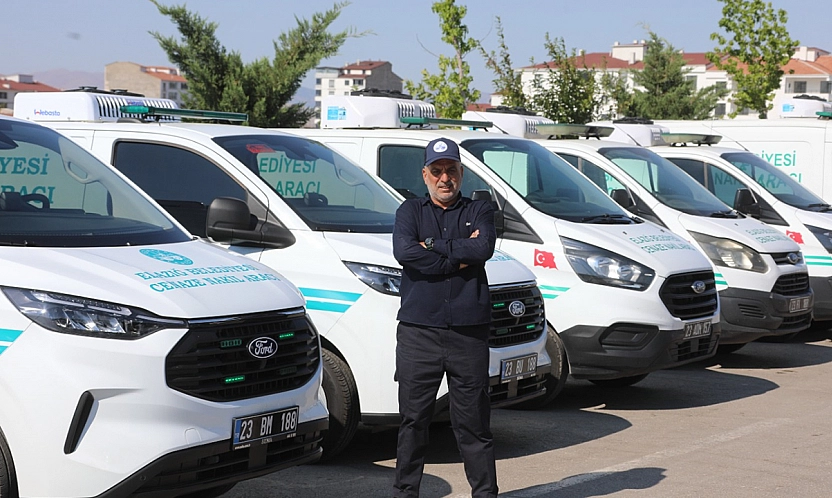 Elazığ Belediyesi Cenazesi nakil hizmetleri güçlendirildi