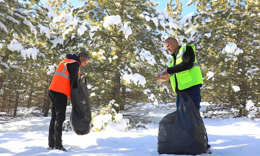 Elazığ Belediyesi'nden doğadaki canlara şefkat eli