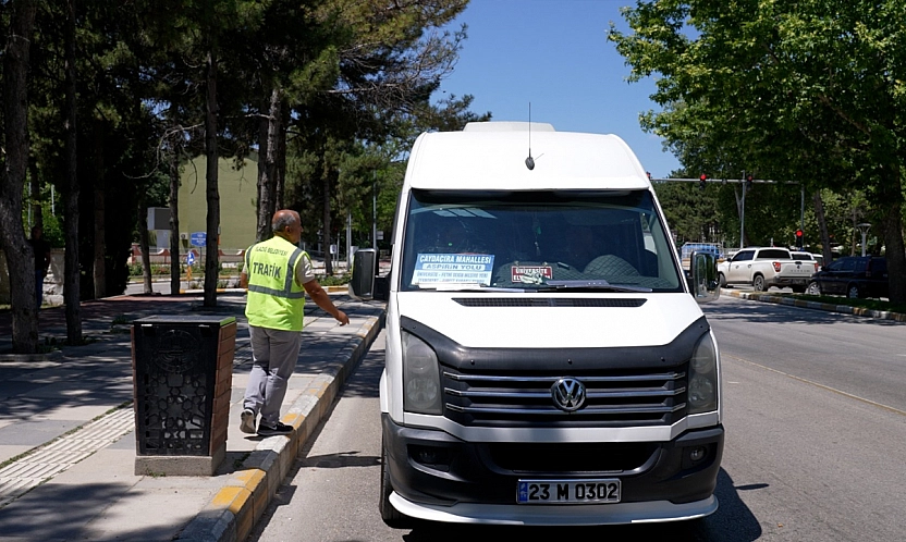 Elazığ Belediyesi'nden toplu taşımada klima denetimi