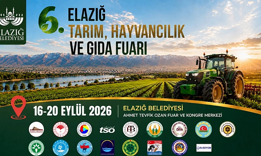 Elazığ Belediyesi tarafından 6. kez Tarım Fuarı düzenlenecek