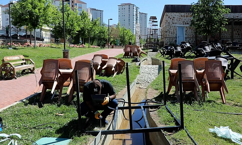 Elazığ Belediyesi, yaşam alanlarında bakım ve onarım çalışmalarını sürdürüyor