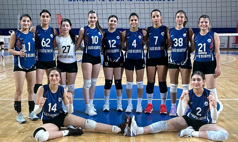 Elazığ Belediyespor Kadın Voleybol Takımı, galibiyete uzandı