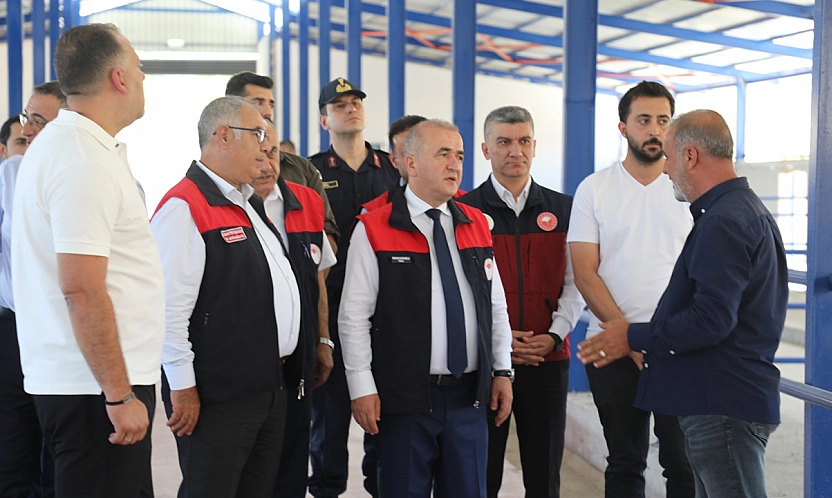 Elazığ Besi OSB'de tamamlanan yatırımlar yerinde incelendi