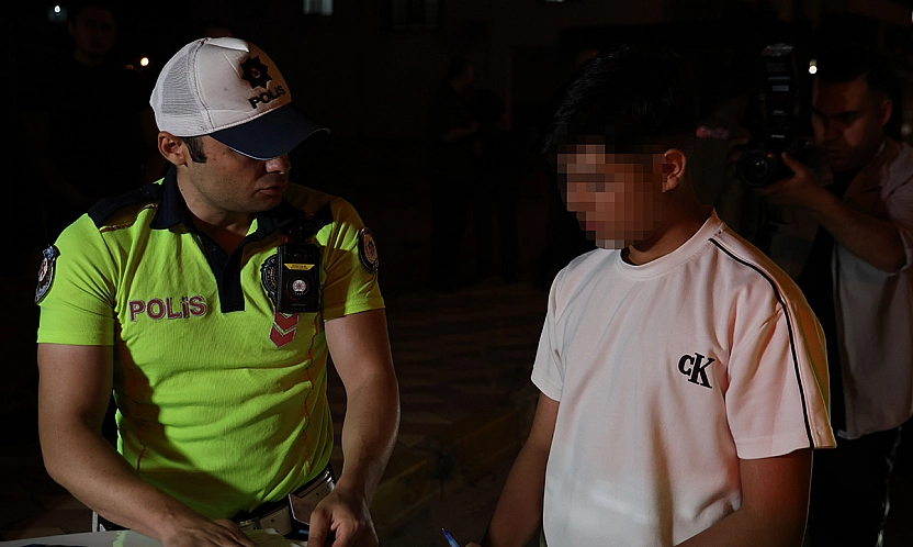 Elazığ'da 16 yaşındaki çocuk sürücü ve araç sahibine 80 bin lira ceza