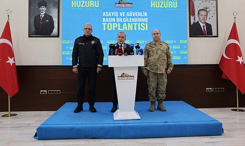 Elazığ'da 2025 güvenlik bilançosu: Suç oranları düştü, 41 milyon TL ceza uygulandı