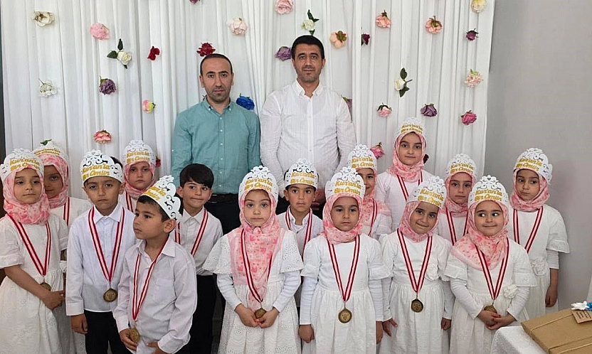 Elazığ'da 4-6 yaş, Kur'an Kursu eğitimi tamamlandı