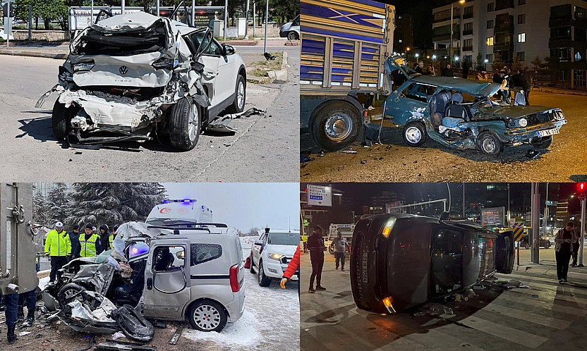 Elazığ'da 6 aylık trafik bilançosu: 4 ölü, bin 226 yaralı