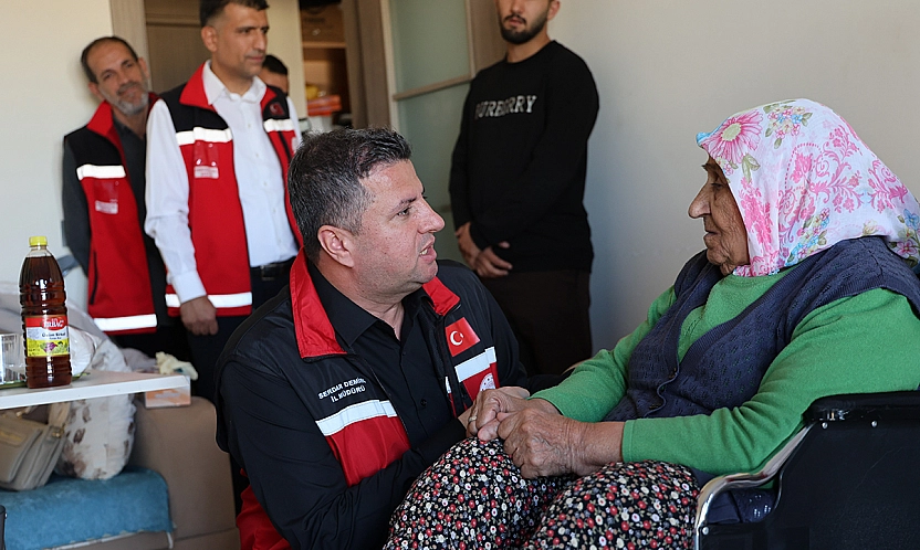 Elazığ'da 84 yaşındaki Özbay çiftine 'iyilik var' desteği