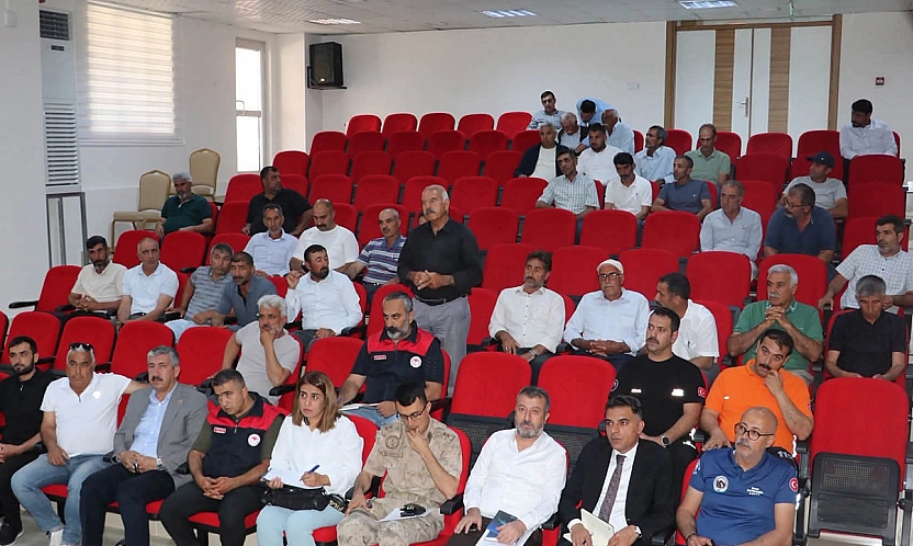 Elazığ'da Arazi Yangınlarına Karşı Koordinasyon Toplantısı Yapıldı