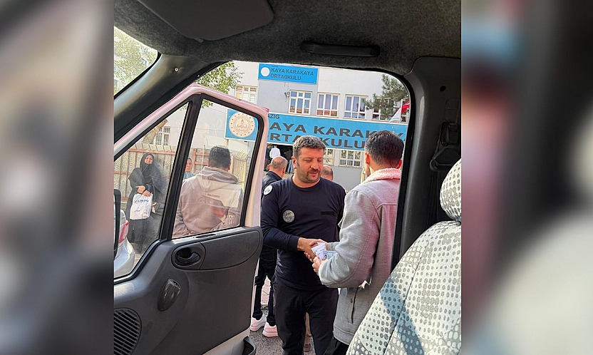 Elazığ'da asansörde mahsur kaldı, itfaiye aracıyla sınava yetişti
