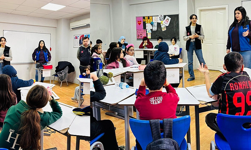 Elazığ'da çocuklara afet farkındalık eğitimi