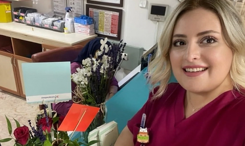 Elazığ'da çocukluk hayali için hemşireliği bıraktı
