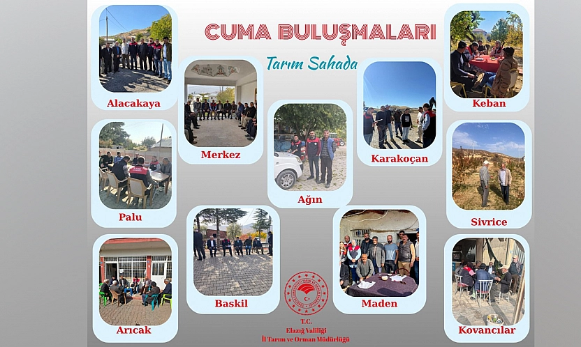 Elazığ'da 'Cuma Buluşmaları' Tüm hızıyla devam ediyor!