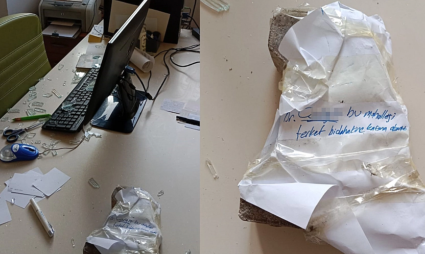 Elazığ'da dehşet anlar: Aile sağlığı merkezine taşlı saldırı, doktora tehdit