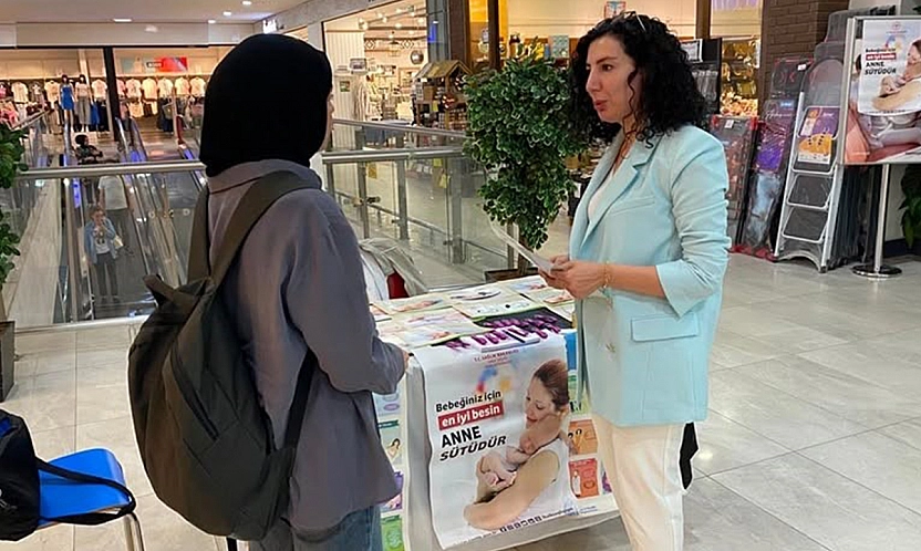 Elazığ'da Emzirme Haftası kapsamında farkındalık etkinliği düzenlendi
