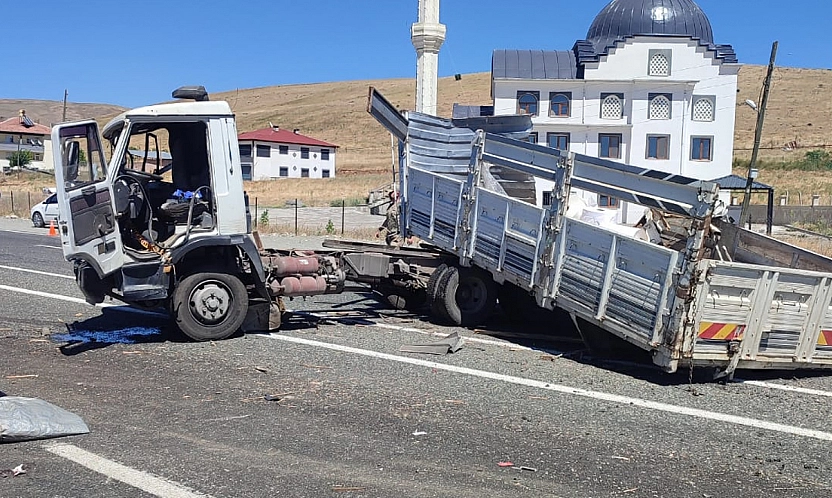Elazığ'da feci kaza!