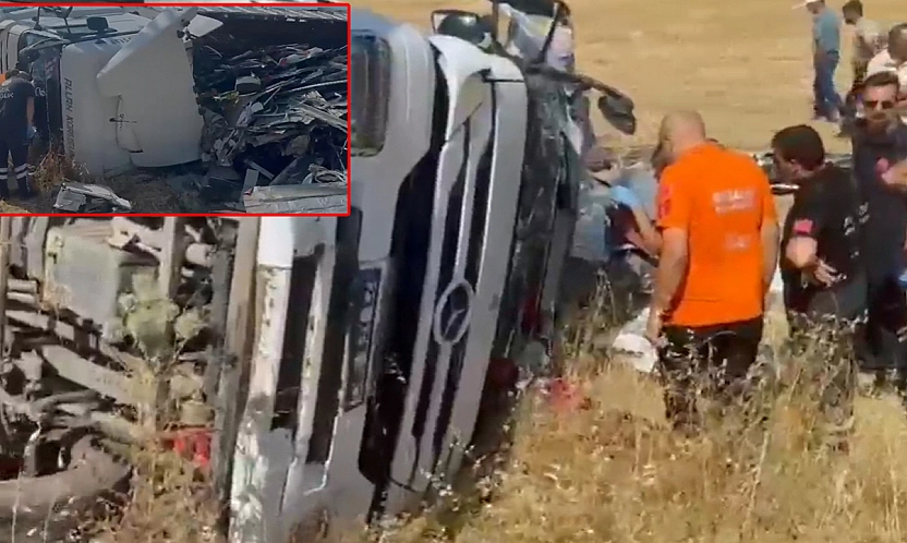 Elazığ'da feci kaza!