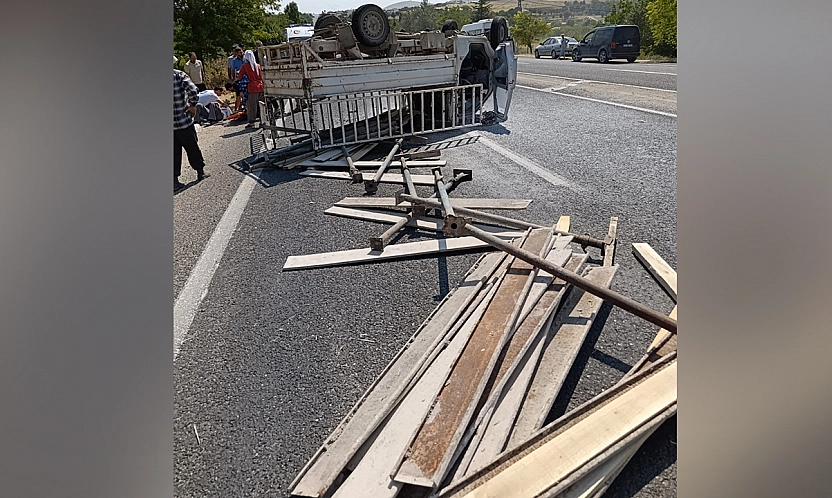 Elazığ'da feci kaza!