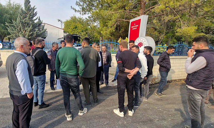 Elazığ'da gergin anlar!