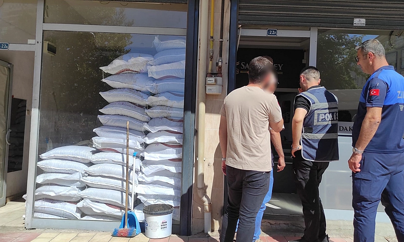 Elazığ'da gübre dağıtıcıları ve tüp bayilerine denetim