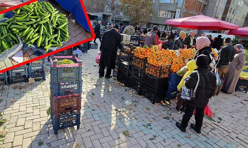 Elazığ'da havalar soğudu, fiyatlar arttı