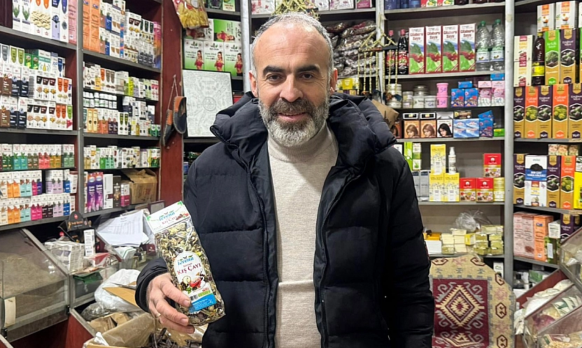 Elazığ'da havaların soğumasıyla birlikte bu ürüne talep arttı