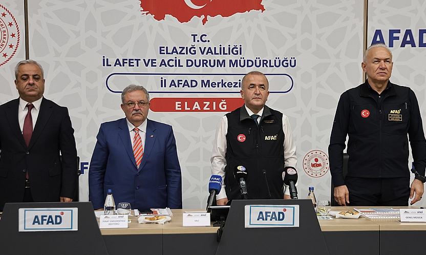 Elazığ'da İl Afet Risk Azaltma Planı ele alındı