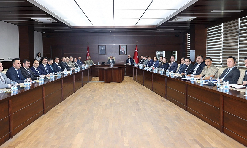 Elazığ'da il güvenlik ve asayiş koordinasyon toplantısı gerçekleştirildi