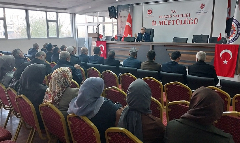 Elazığ'da İl Vaizler Toplantısı gerçekleştirildi