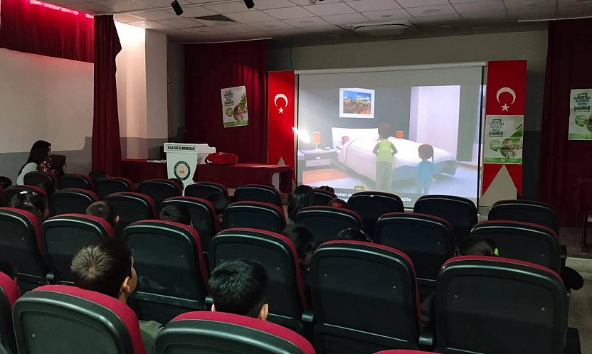 Elazığ'da İlkokul öğrencilerine afet farkındalık eğitimi