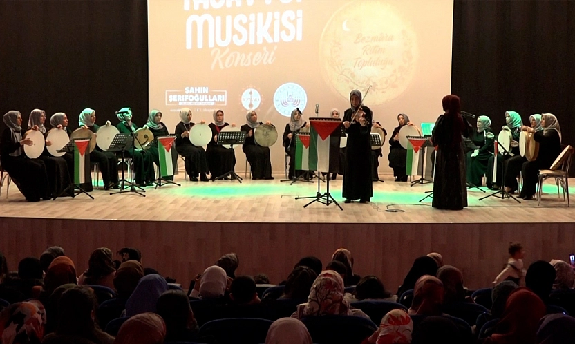 Elazığ'da kadınlara özel tasavvuf konserine yoğun ilgi