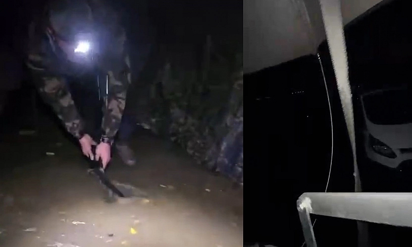Elazığ'da kampçılar fırtınaya yakalandılar! O anlar kamerada