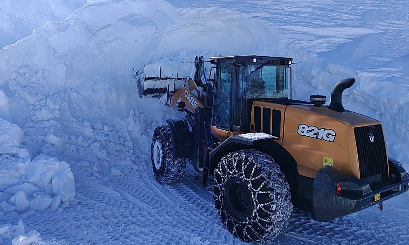 Elazığ'da kar nedeniyle 115 köy yolu ulaşıma kapalı